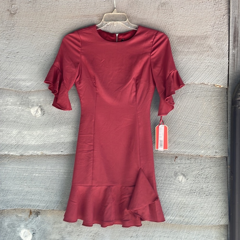 NWT Gianni Bini Burnt Orange Dress Size XS